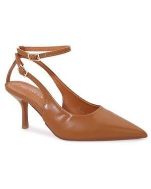 BERNESS Cherish Pointed Toe Pump - Brown