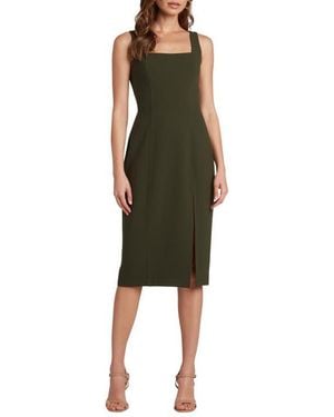 Matty M Maja Sleeveless Sheath Dress - Green