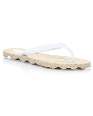 ASPORTUGUESAS Turtle Flip Flop - White