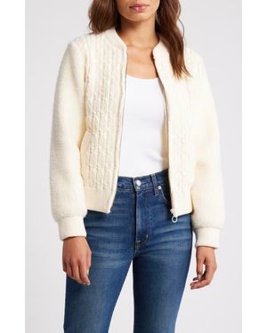 Wit & Wisdom Mix Stitch Jacket - Blue