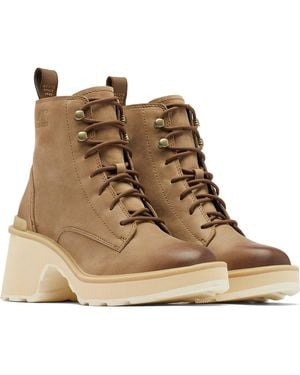 Sorel Hi-Line Waterproof Lace-Up Boot - Brown