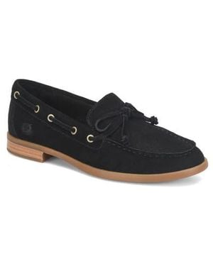 Børn Callie Boat Shoe - Black