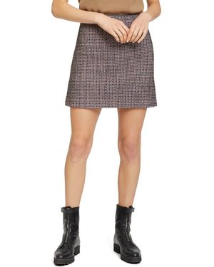 Theory B.Walden Cotton & Wool Blend Tweed Skirt - Gray