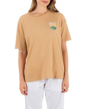 Hurley Daybreak Boyfriend Graphic T-Shirt - Blue