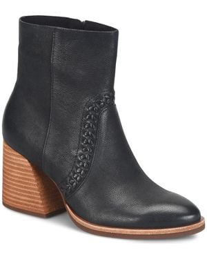 Kork-Ease Shilo Block Heel Bootie - Black