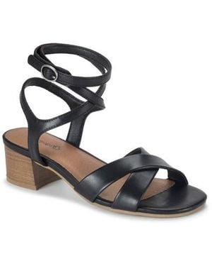 BareTraps Valerie Ankle Strap Sandal - Black