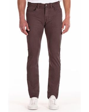 Fidelity Jimmy Slim Straight Leg Jeans - Red