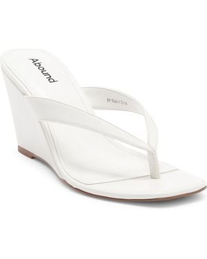 Abound Macy Wedge Sandal - White