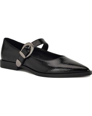Nine West Katrel Mary Jane Flat - Black