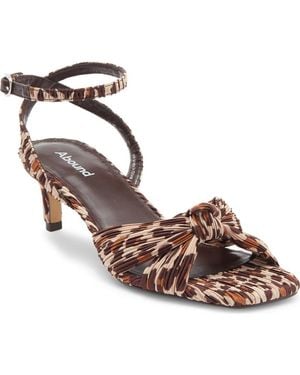 Abound Diana Kitten Heel Sandal - Brown