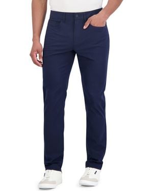 Ben Sherman Solid 4-Way-Stretch Tech Golf Pants - Blue