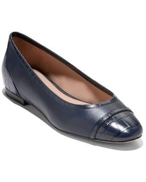 Cole Haan Raquelle Demi Wedge Ballet Flat - Blue