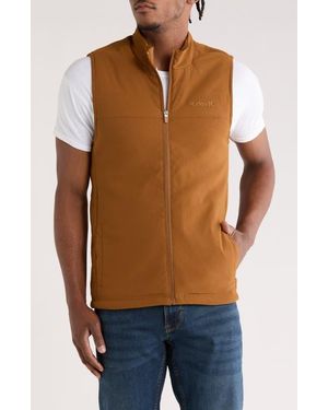 Hurley Trails Quilted Vest - Brown