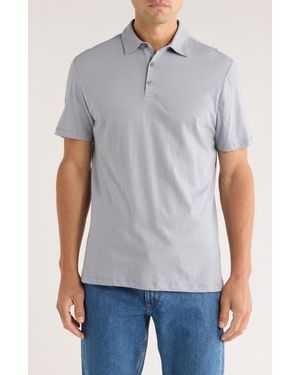 WESTZEROONE Morris Ville Cotton Polo - Blue