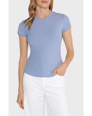 Matty M Jenna Short Sleeve T-Shirt - Blue