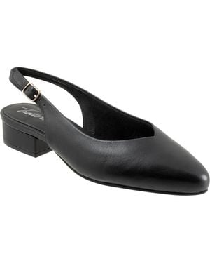 Trotters Jessa Slingback Pump - Black