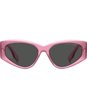 Marc Jacobs 56Mm Gradient Cat Eye Sunglasses - Pink