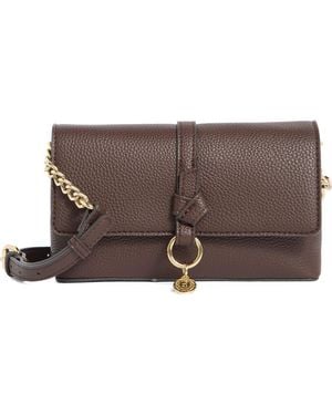 Nanette Lepore Akari Flap Shoulder Bag - Brown