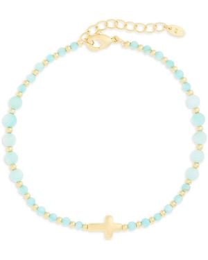 Argento Vivo Cross Bracelet - Metallic