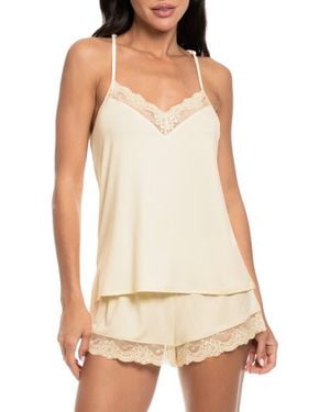 In Bloom Marnie Short Pajamas - White