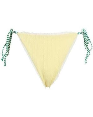 Dippin' Daisy's Valentina Side Tie Bikini Bottoms - Yellow