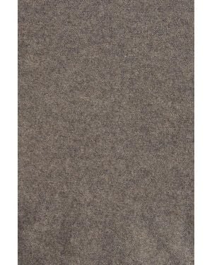 Portolano Solid Cashmere Wrap - Gray
