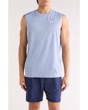 Nike Sleeveless Hydroguard Swim Shirt - Blue