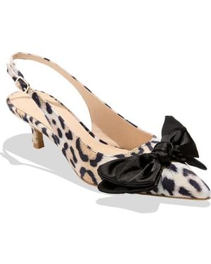 Jack Rogers Debra Slingback Pointed Toe Pump - Black