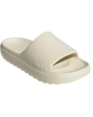 adidas Adilette Lumia Slide Sandal - White
