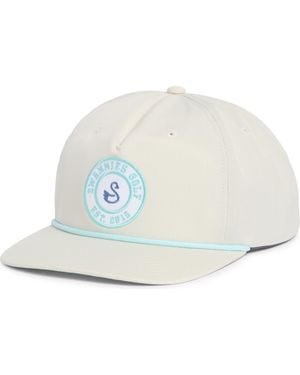Swannies Keaton Rope Style Water Repellent Trucker Hat - Blue