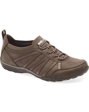 Skechers Relaxed Fit Breathe-Easy Sneaker - Brown
