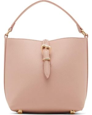 Anne Klein Top Handle Bucket Bag - Pink