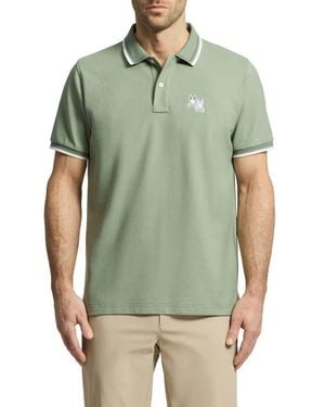 Psycho Bunny Elliot Pima Cotton Piqué Polo - Green