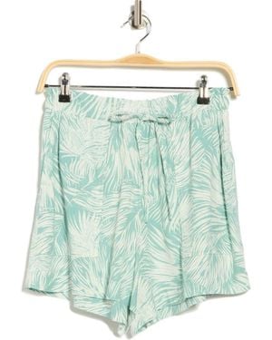 Nicole Miller Drawstring Shorts - Green