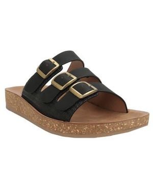 Seven7 Triple Strap Sandal - Brown
