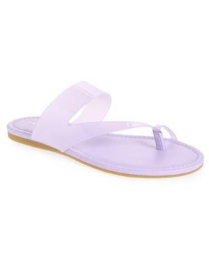 Stuart Weitzman Remy Toe Strap Sandal - White