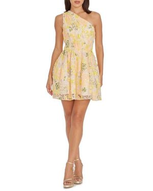 dress the population aurelia embellished fit & flare mini dress Dress The Population Aurelia Embellished Fit & Flare Mini Dress