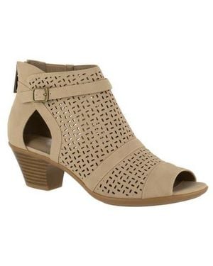 Easy Street Carrigan Cutout Bootie - Brown