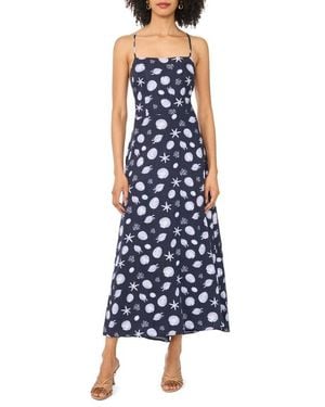 1.STATE Cami Maxi Dress - Blue