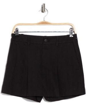 Rag & Bone Helena Cotton & Linen Skort - Black