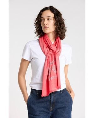 KARL LAGERFELD Krystal Sunglasses Pashmina - Red