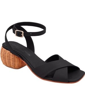 Andre Assous Winona Ankle Strap Sandal - Black