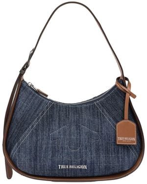 True Religion Horseshoe Shoulder Bag - Blue