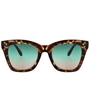 BCBGeneration 50Mm Oversize Peaked Square Sunglasses - Green