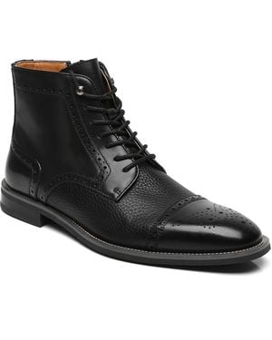 La Milano Jaxon Ii Cap Toe Boot - Black