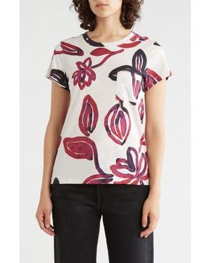 Sanctuary One Pocket T-Shirt - Pink
