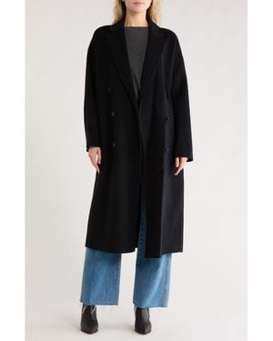 Rag & Bone Alba Wool Blend Coat - Black