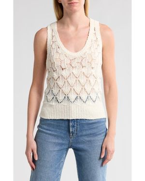 Ramy Brook Tatiana Sleeveless Sweater - Natural