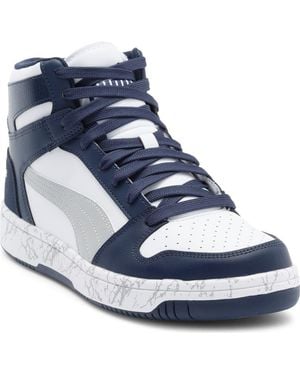 PUMA Rebound Layup Atypical High Top Sneaker - Blue
