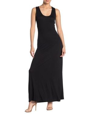 WEST K Racerback Sleeveless Maxi Dress - Black